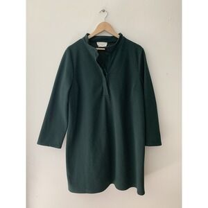 Pomander Place Tuckernuck Avery Green Mock neck Dress Forest Thick Cozy XXL